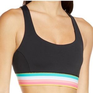 IVL Collective Rainbow Stripe Bra Size 8